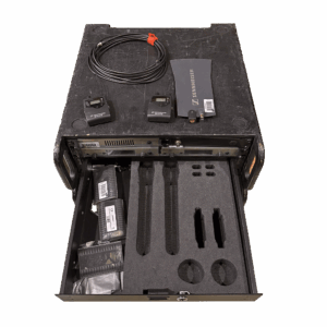 2x 1kanal empfänger, 1x antennencombiner ac3, 1x paddel antenne